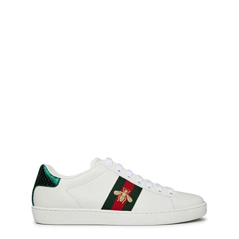 gucci bee trainers uk|gucci ace bee embroidered.